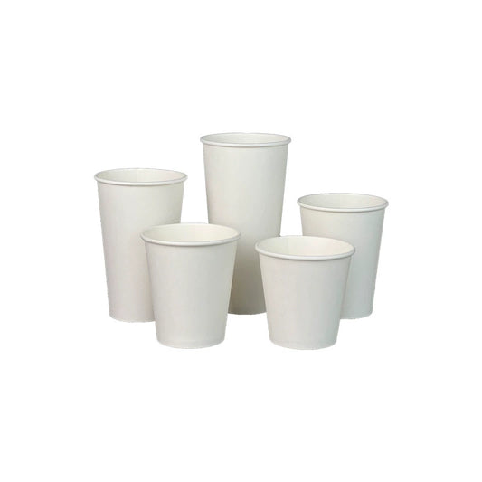 Factory Direct Wholesale 8 oz 12 oz 16 oz Single Wall Coffee Cups TakeAway Cups for Hot Cold Use